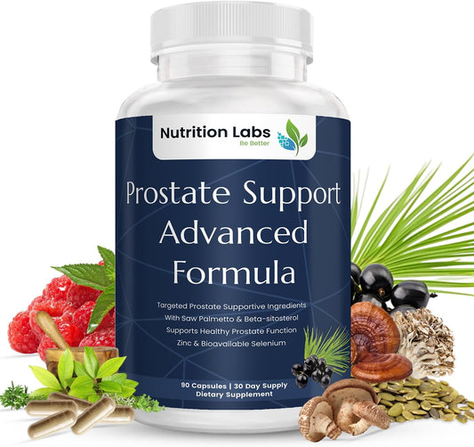 Prostate Health Support Supplement for Men - 90 CT with Beta Sitosterol, Selenium, Pygeum, and Saw Palmetto Extract | Support Prostate Health and Reduce Frequent Urination