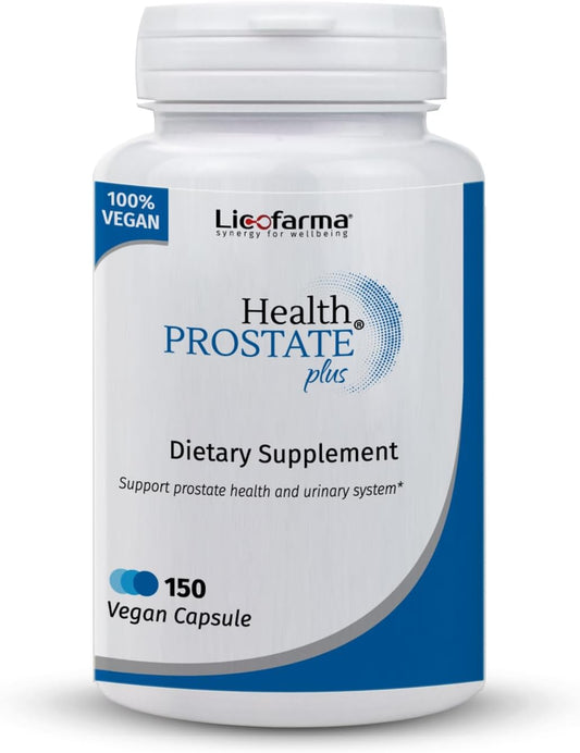 Prostate Plus Supplement for Men | Supports Urinary Tract Health with Saw Palmetto, Lycopene, and Selenium | 150 Vegetable Capsules
