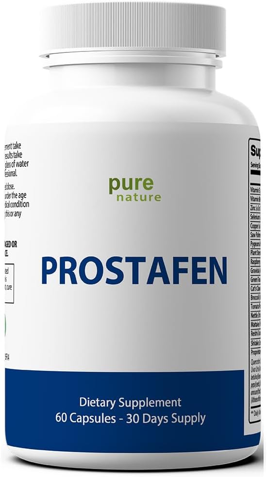 Prostate Support Formula with Saw Palmetto & Beta-Sitosterol by PureNature Plus Prostafen
