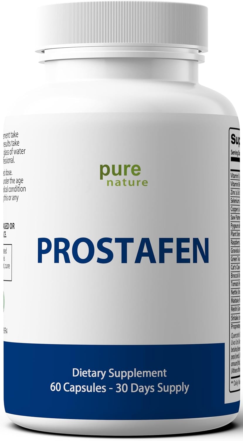 Prostate Support Formula with Saw Palmetto & Beta-Sitosterol by PureNature Plus Prostafen