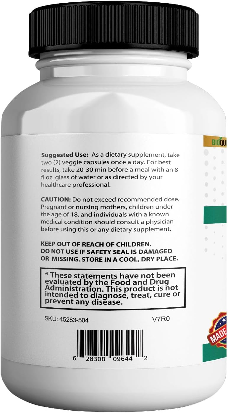 ProstateRex Max Extra Strength Supplement for Prostate Health Support with Saw Palmetto - 120 Capsules, Vegan & Non-GMO