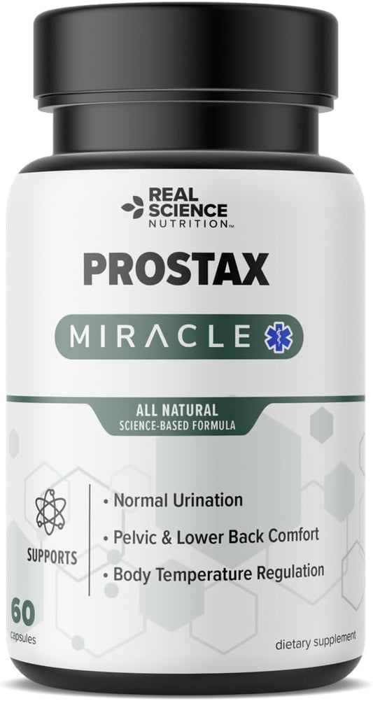 Prostax Miracle: Natural Supplement for Bladder & Kidney Health by Real Science Nutrition