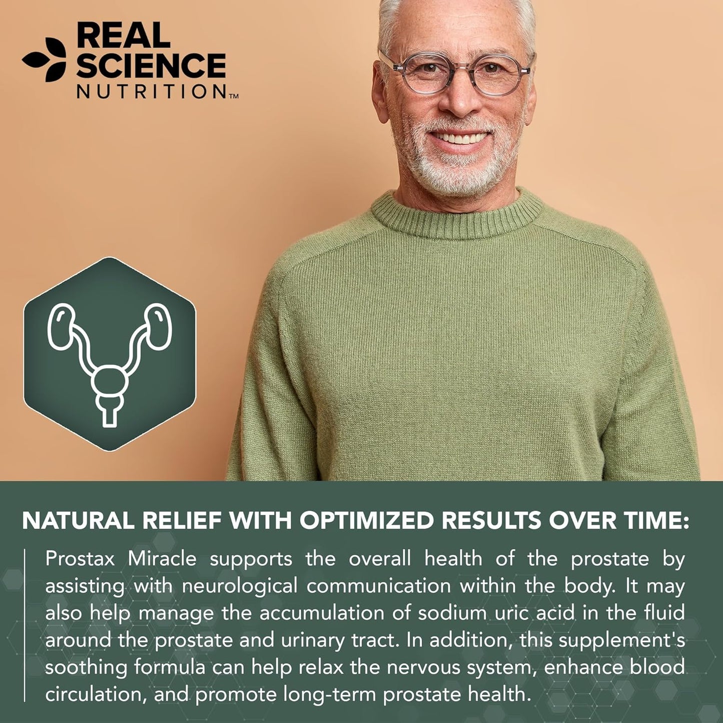 Prostax Miracle: Natural Supplement for Bladder & Kidney Health by Real Science Nutrition