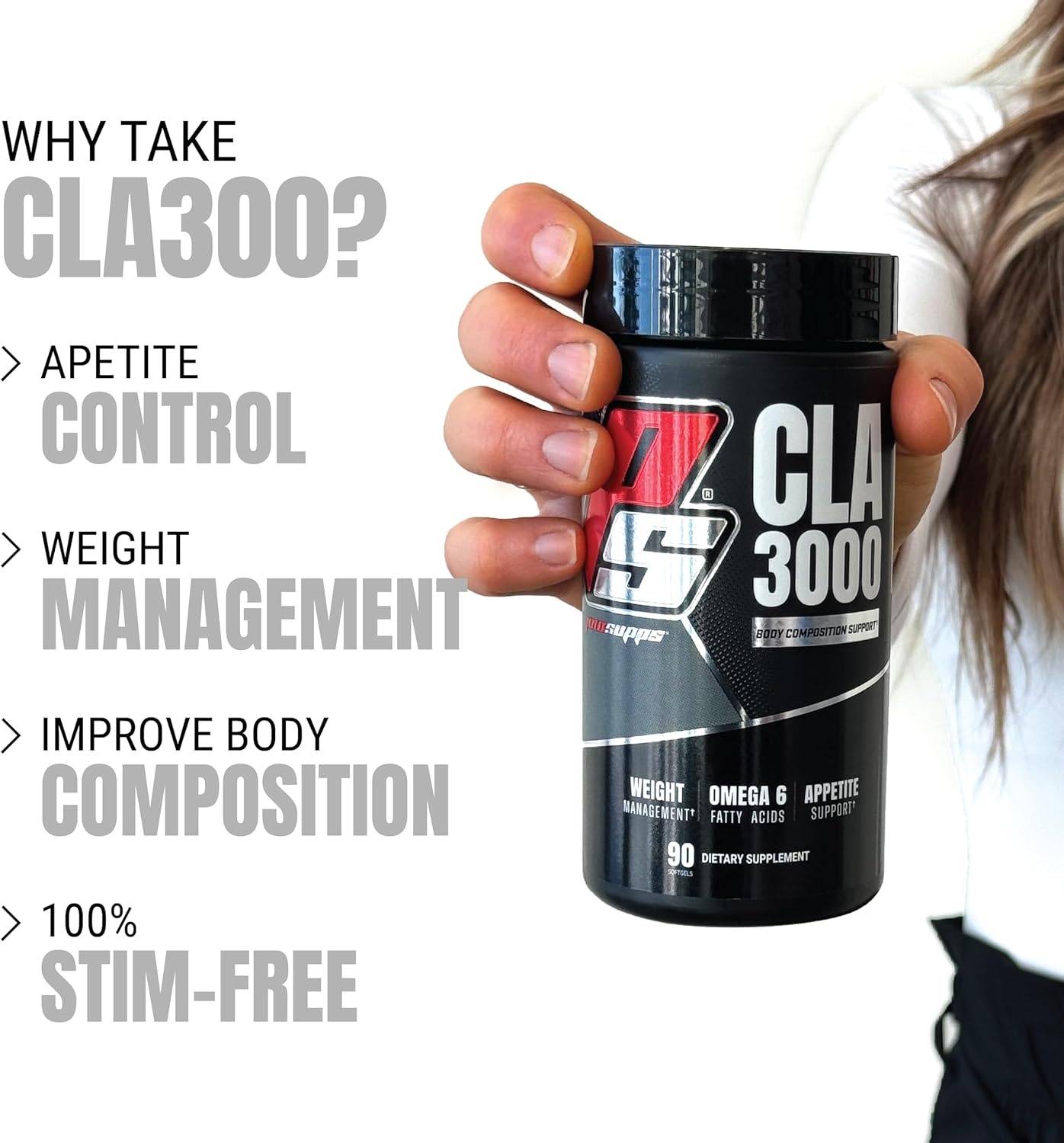 ProSupps CLA 3000 Softgels for Lean Body Composition - 90 Count