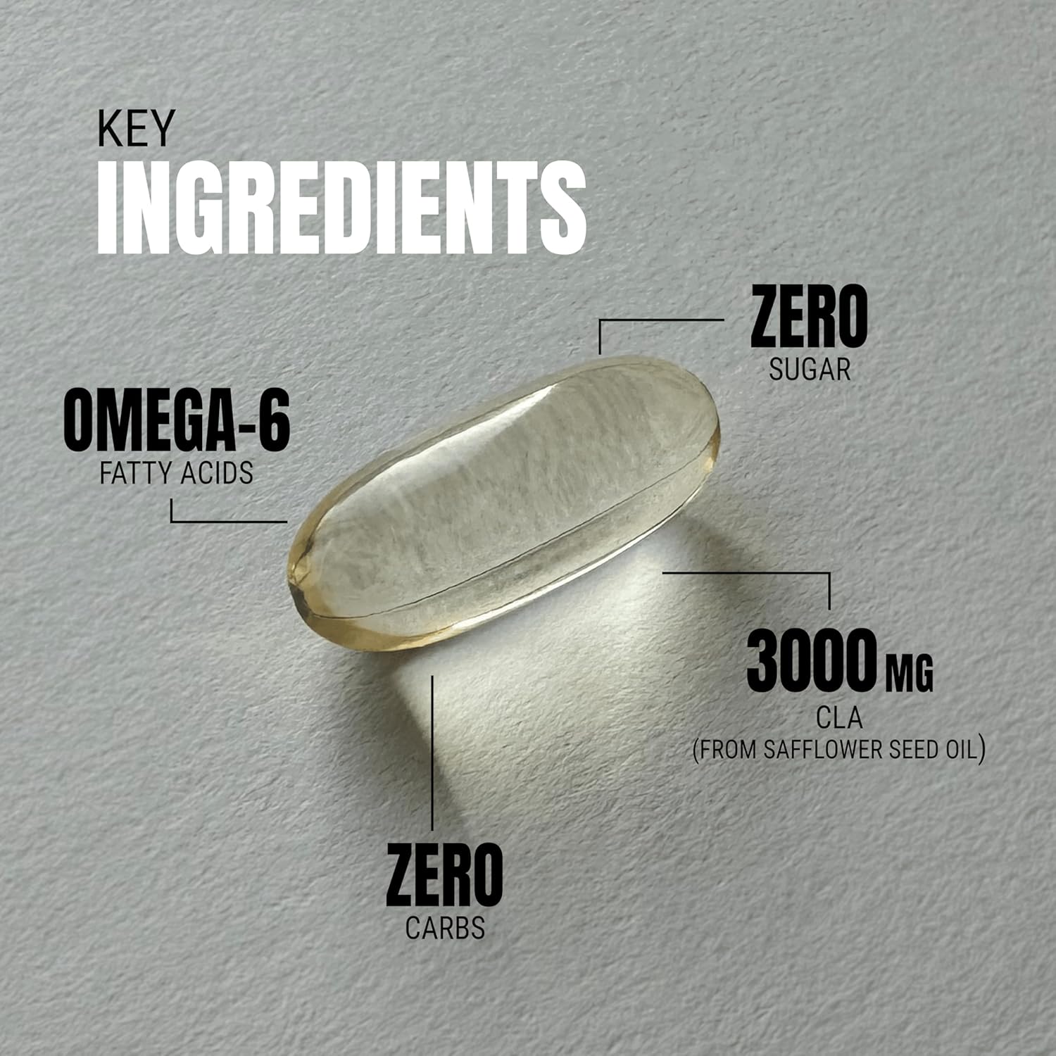 ProSupps CLA 3000 Softgels for Lean Body Composition - 90 Count