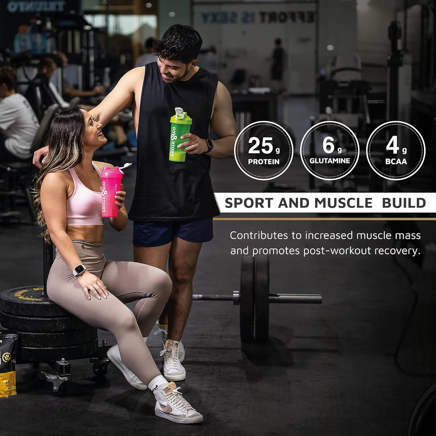 Prote&co Lupine Protein Powder - 24g Plant Based Protein, Non-GMO, Soy-Free, Dairy-Free, Gluten-Free, Chocolate Flavored - 1.63 lb