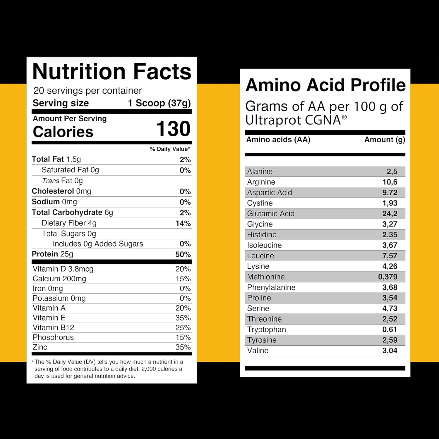 Prote&co Lupine Protein Powder - 24g Plant Based Protein, Non-GMO, Soy-Free, Dairy-Free, Gluten-Free, Chocolate Flavored - 1.63 lb