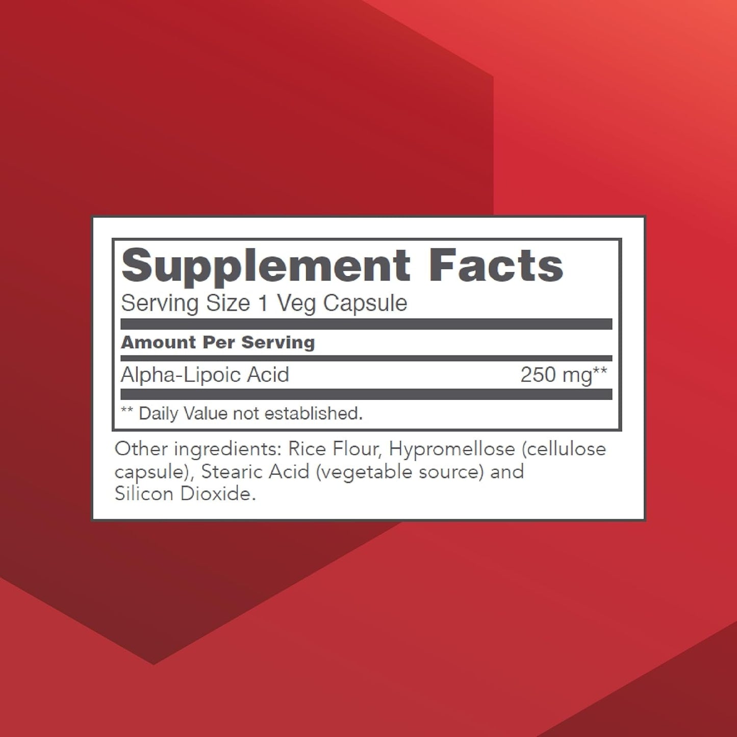 Protocol Alpha-Lipoic Acid Supplement - 600mg ALA - Supports Heart Health, Blood Flow, and Reduces Oxidative Stress - Kosher & Dairy Free - 60 Veg Capsules