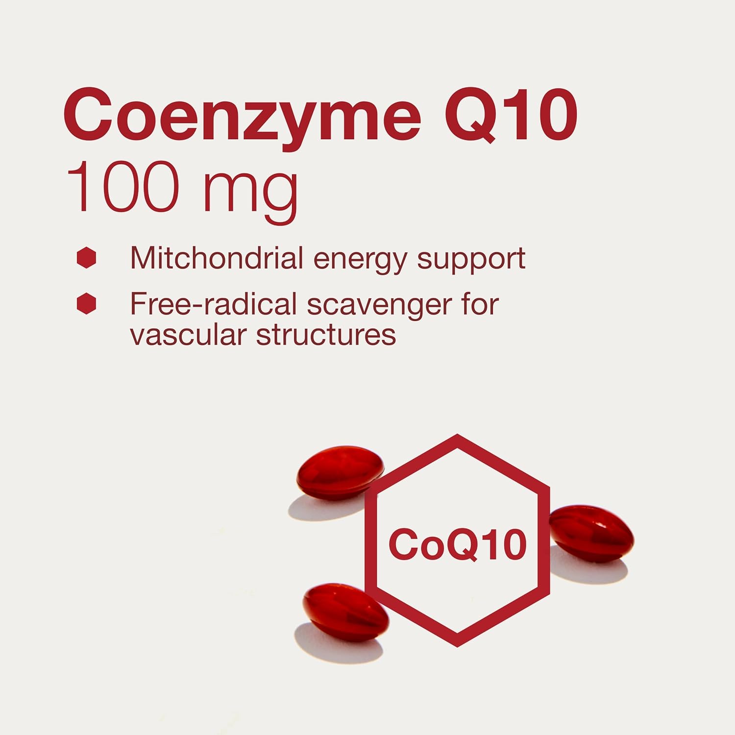 Protocol CoQ10 100mg Supplement with Vitamin E & Soy Lecithin - 90 Softgels - Halal & Egg Free