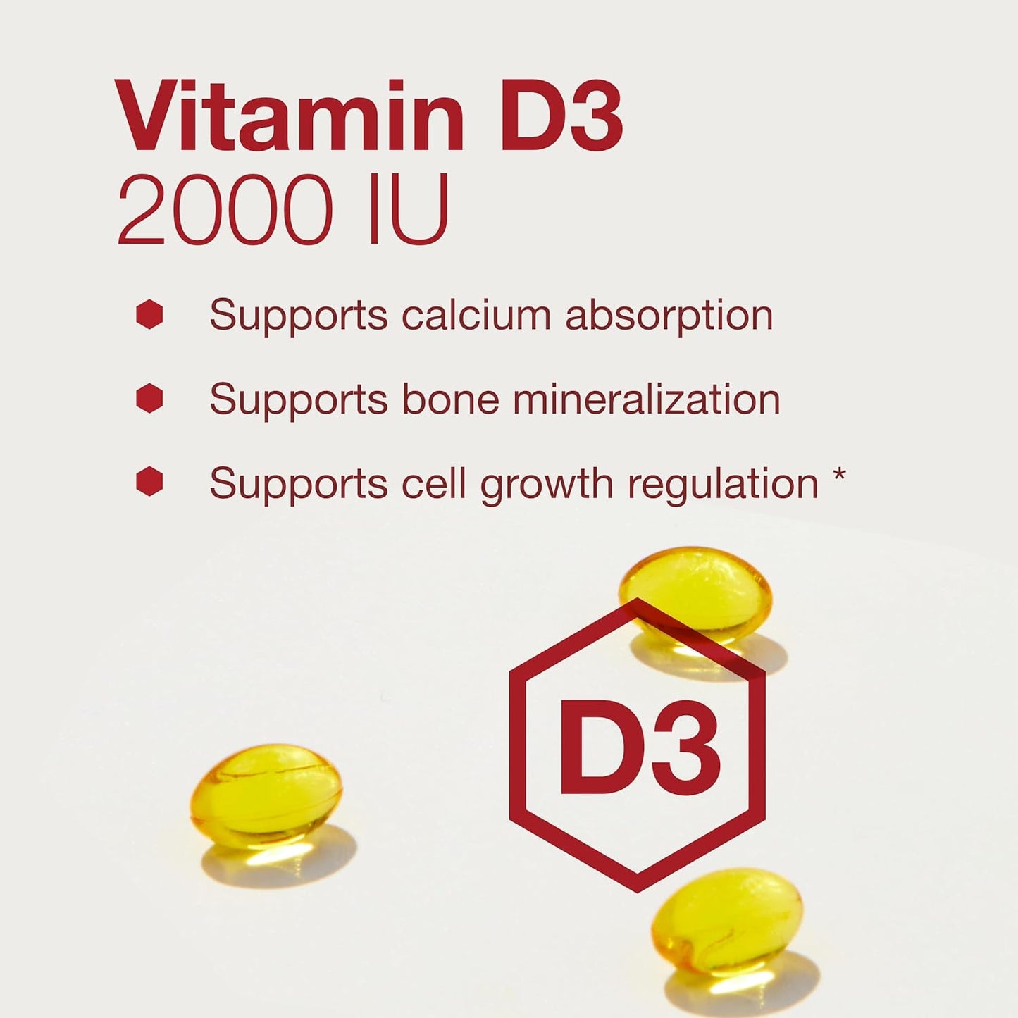 Protocol Vitamin D3 2,000 IU Softgels for Immune Support and Bone Health - 120 Count - BoostGo Australia