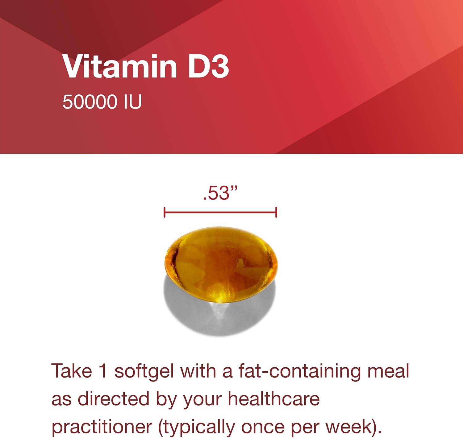 Protocol Vitamin D3 50000 IU Softgels - Immune Support for Healthy Bones and Teeth