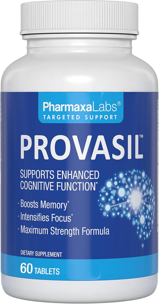 Provasil Maximum Strength Cognitive Health Supplement with Memory and Focus Support (60 Tablets)