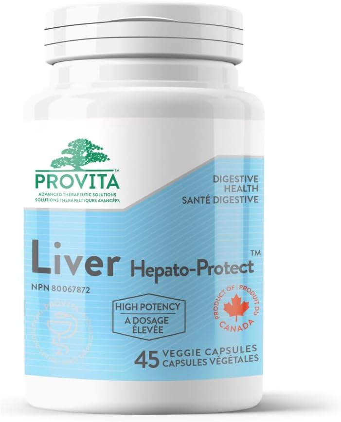 PROVITA Liver Hepato-Protect™ - Vegan Liver Detox & Regeneration Formula - Non-GMO Capsules
