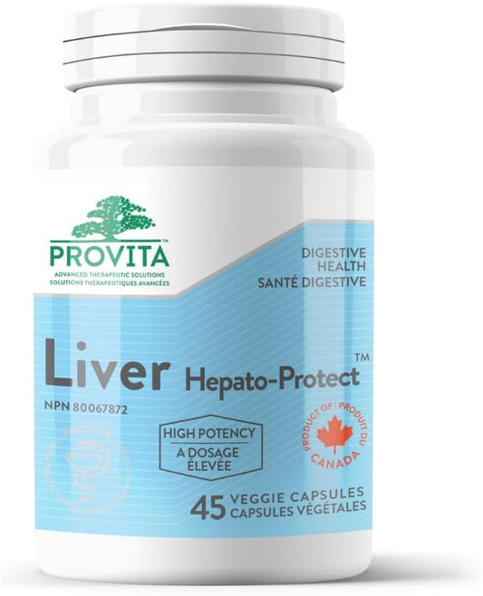 PROVITA Liver Hepato-Protect™ - Vegan Liver Detox & Regeneration Formula - Non-GMO Capsules
