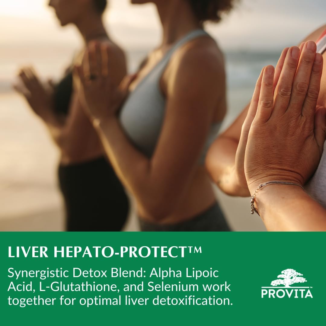 PROVITA Liver Hepato-Protect™ - Vegan Liver Detox & Regeneration Formula - Non-GMO Capsules