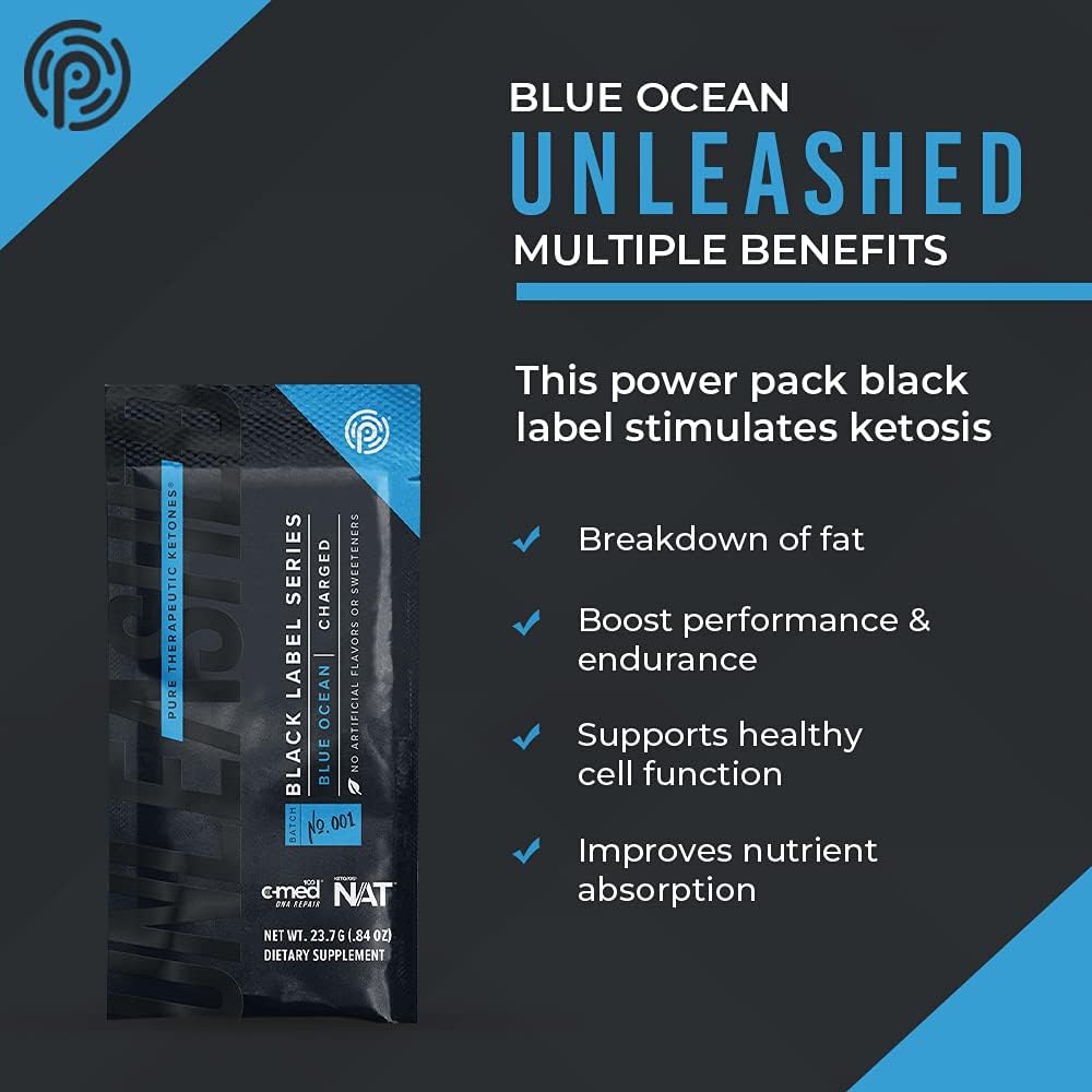 PRÜVIT Blue Ocean Supplement for Enhanced Performance and Ketosis