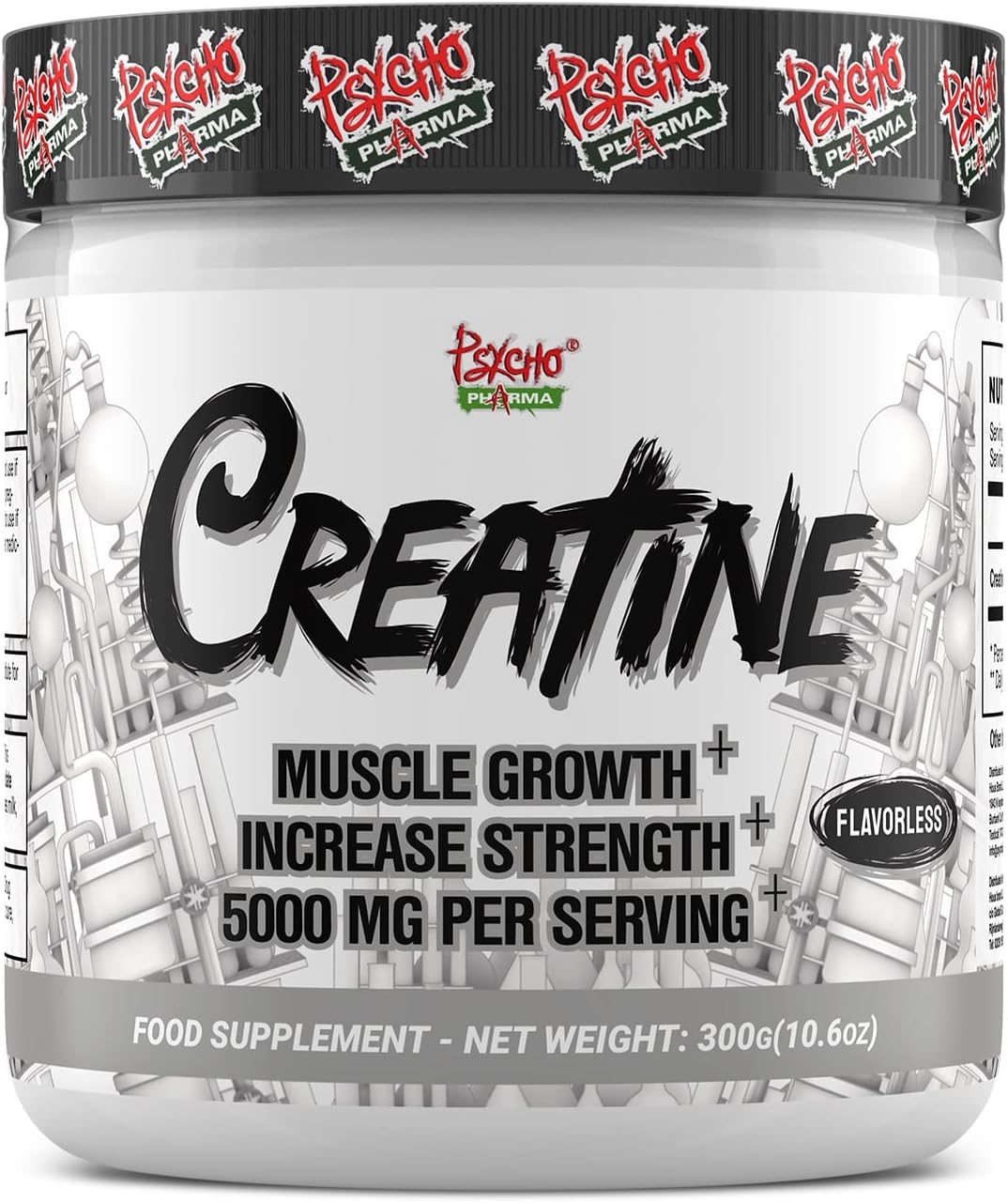 Psycho Pharma Edge of Insanity Pre Workout with Creatine - Ultimate Stack for Intense Workouts