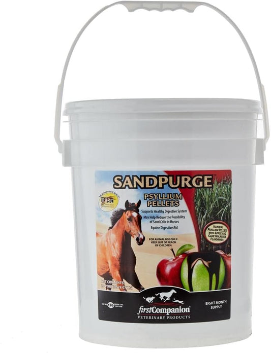 Psyllium Pellets for Sand Removal - SandPurge Supplement for Horses