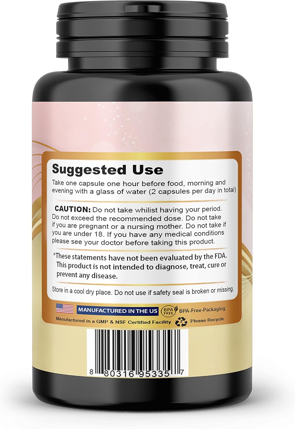 Pueraria Mirifica 3000mg Capsules - Natural and Organic Supplement for Men and Women - 60 Veggie Capsules