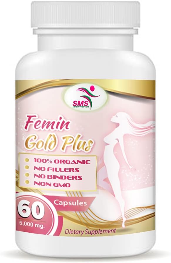 Pueraria Mirifica 3000mg Capsules - Natural and Organic Supplement for Men and Women - 60 Veggie Capsules