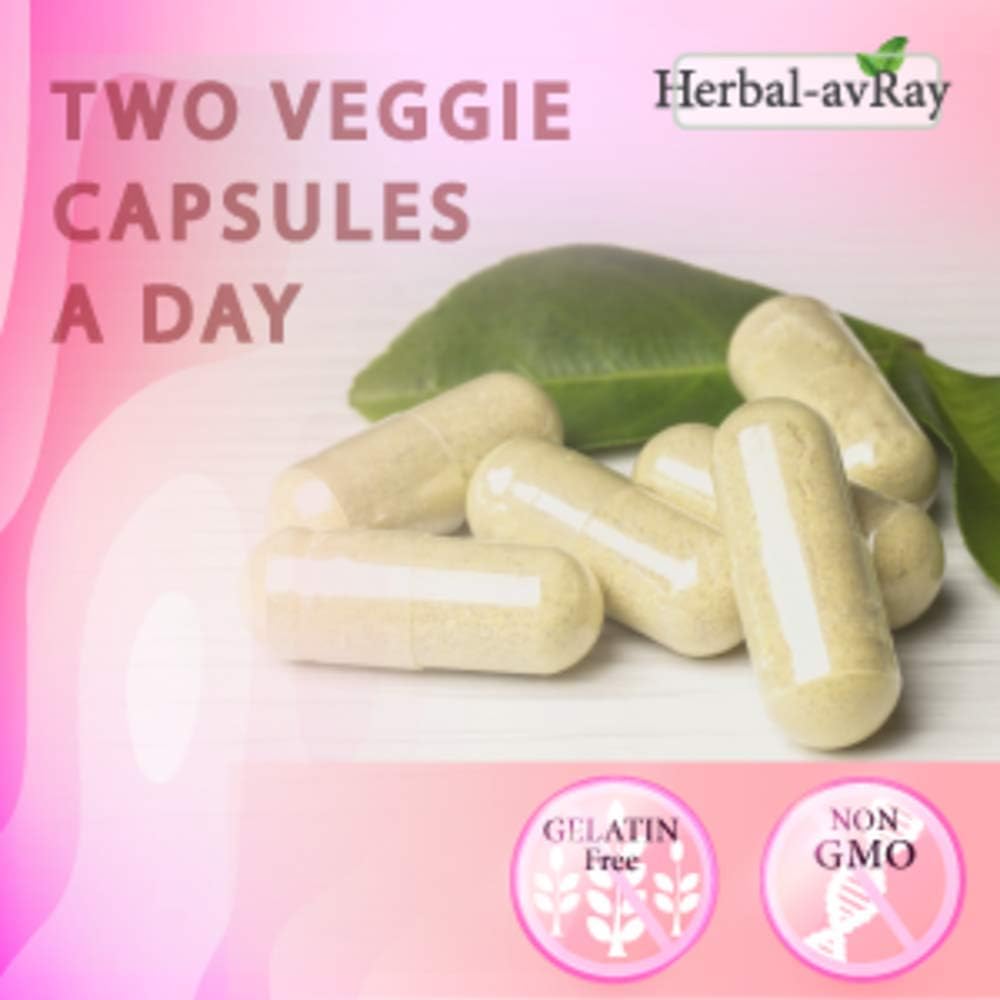 Pueraria Mirifica Breast Enhancement Capsules 5000mg - Natural Breast Growth Pills for Women - Menopause & Vaginal Health - 90 Vegan Capsules