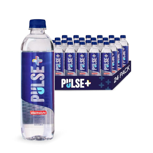 Pulse Electrolyte Pet Water Bottle for Unisex - 24 Pack, 16.9 oz Each