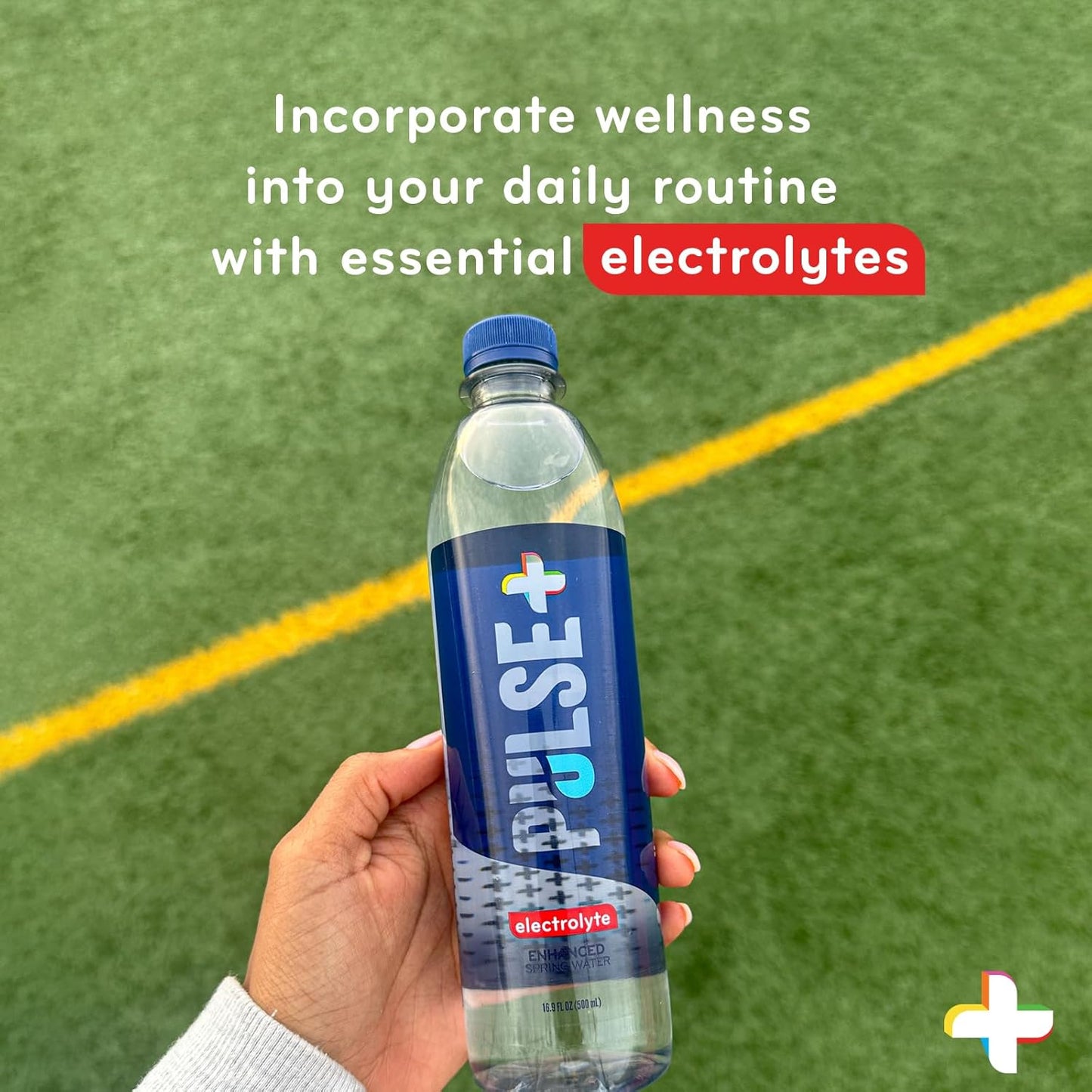 Pulse Electrolyte Pet Water Bottle for Unisex - 24 Pack, 16.9 oz Each