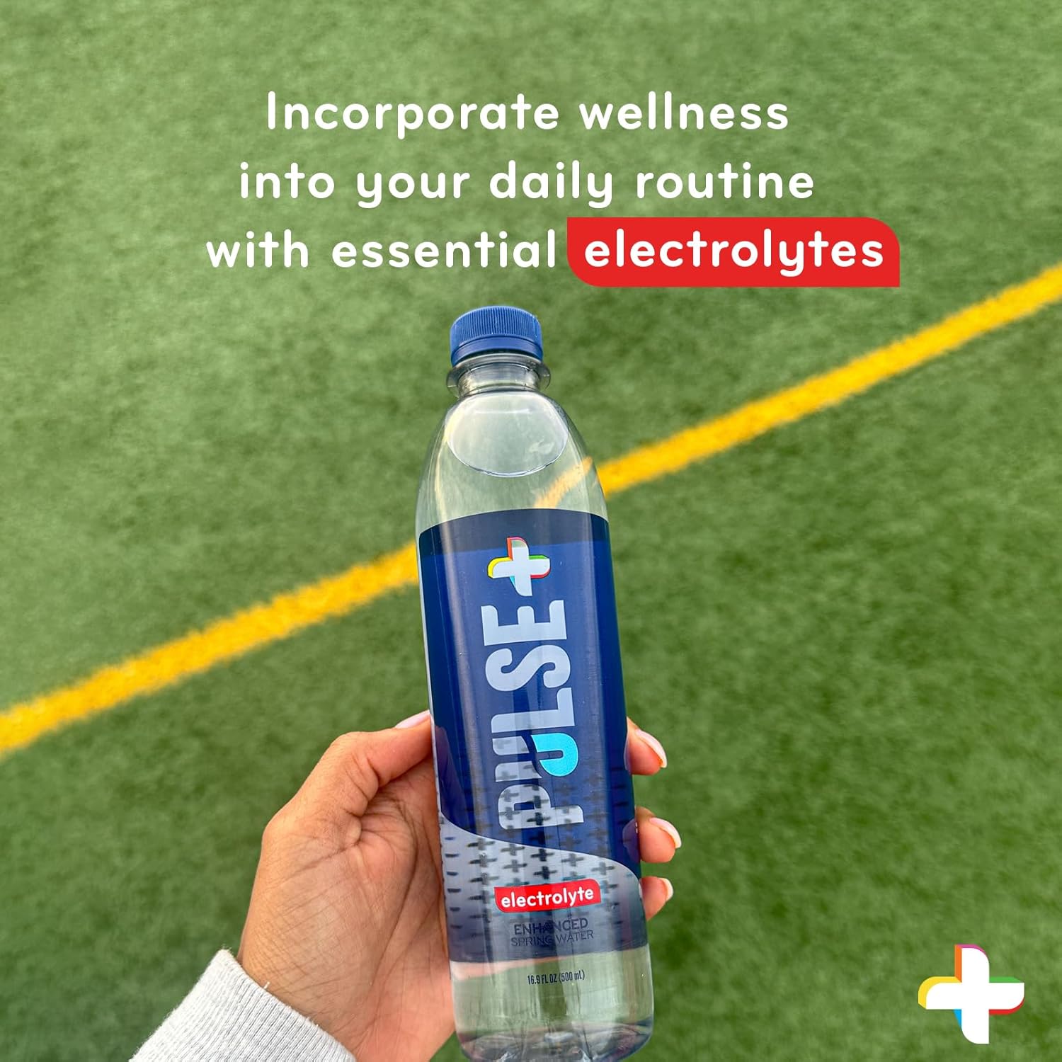Pulse Electrolyte Pet Water Bottle for Unisex - 24 Pack, 16.9 oz Each