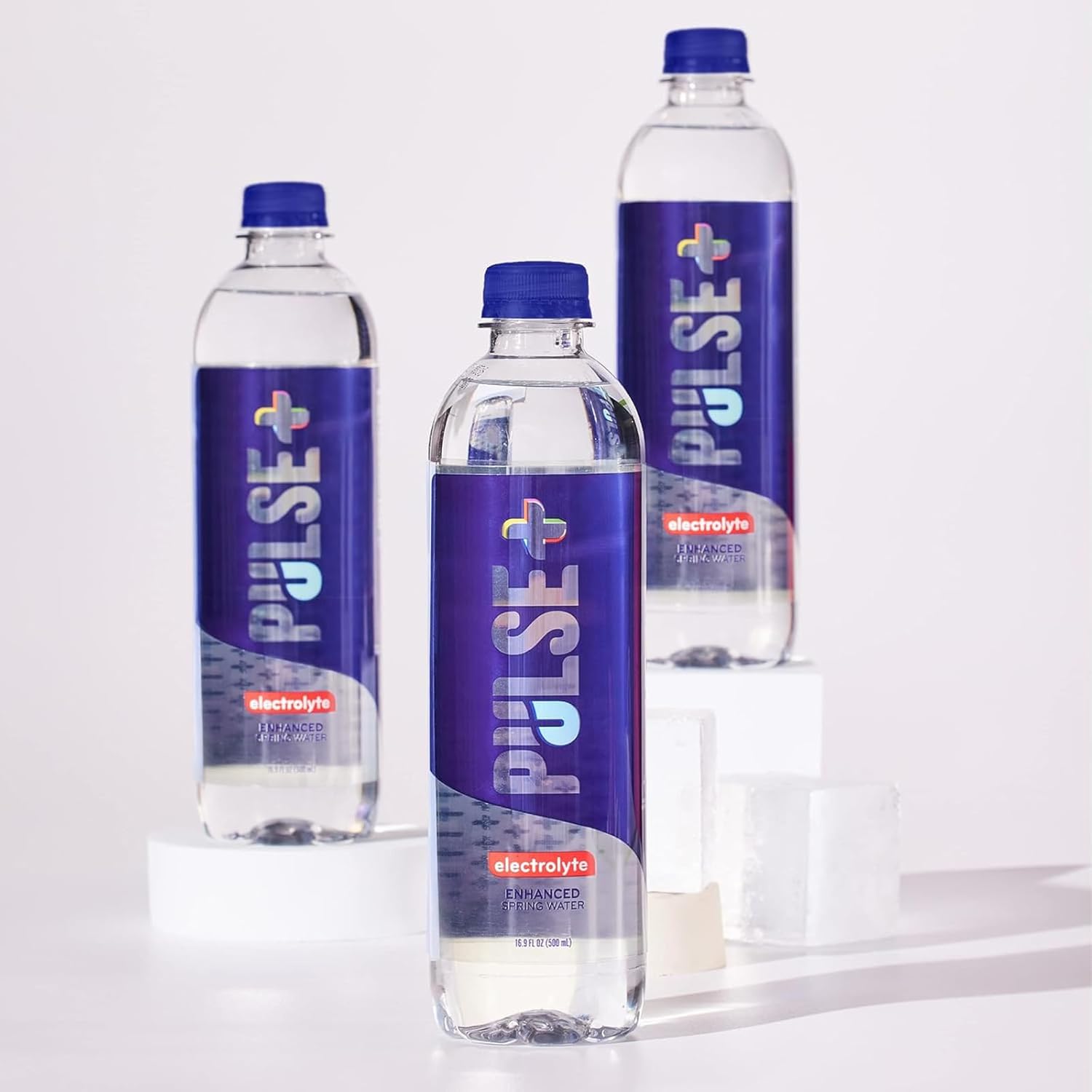 Pulse Electrolyte Pet Water Bottle for Unisex - 24 Pack, 16.9 oz Each