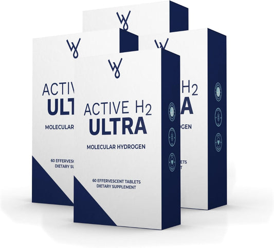 Purative Active H2 Ultra+ Hydrogen Water Tablets - Boost Health, Strengthen Immune System, and Enhance Antioxidant Levels - 240 Servings