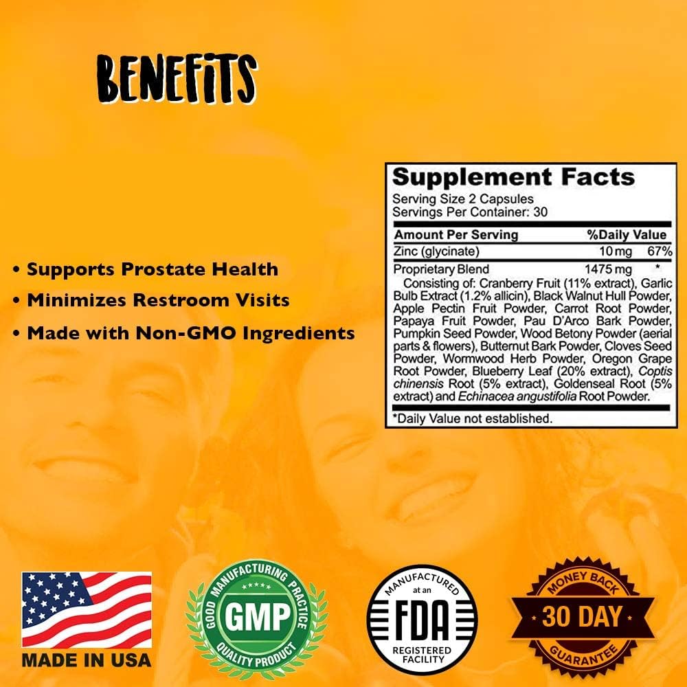 Pure Beta Sitosterol Natural Supplement for Urinary Tract Health - 90 Tablets, 500mg Complex by New Day Health