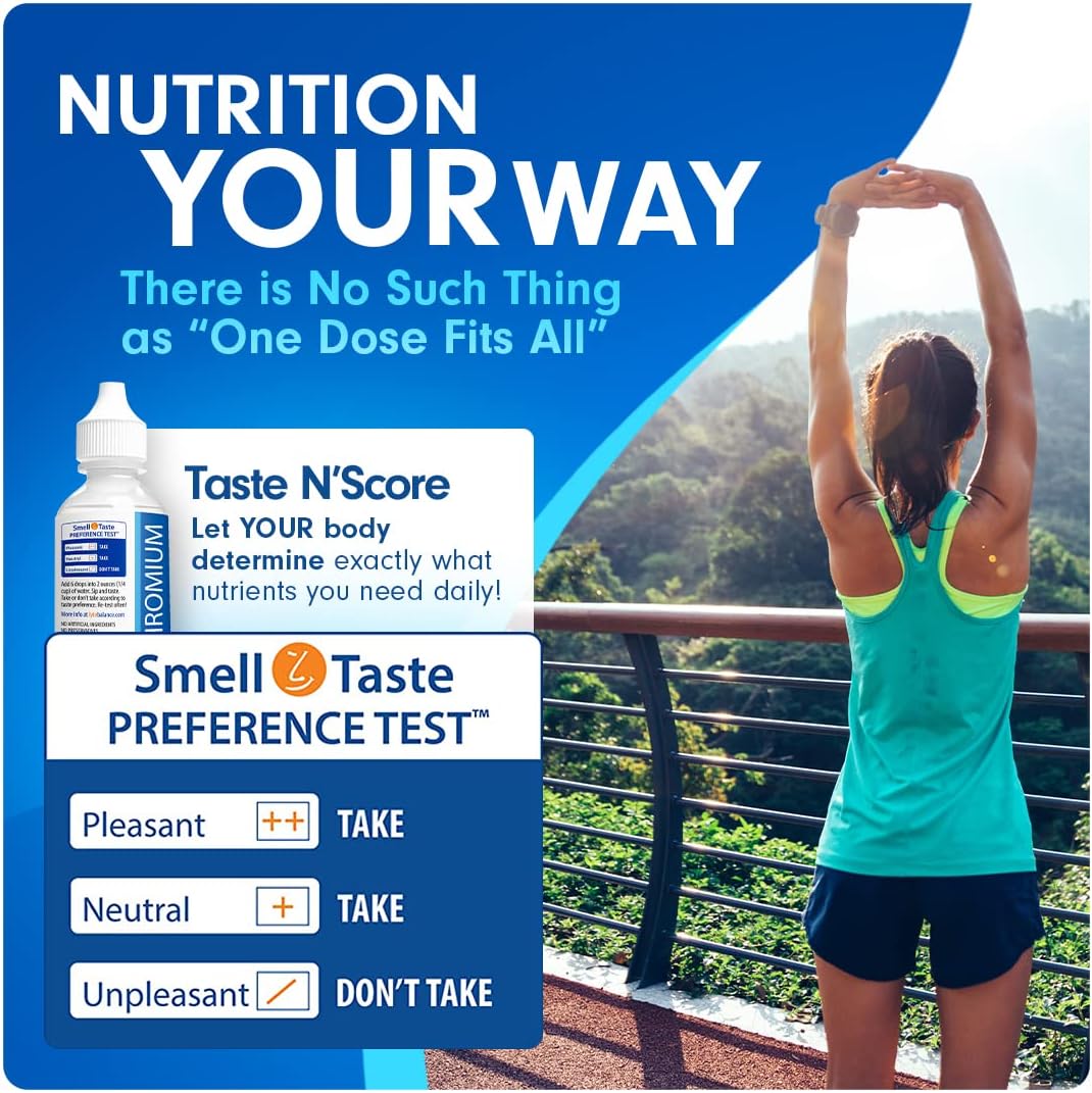 Pure Chromium Liquid Ionic Mineral Supplement for Taste and Scoring; 500 mcg; 118 Servings