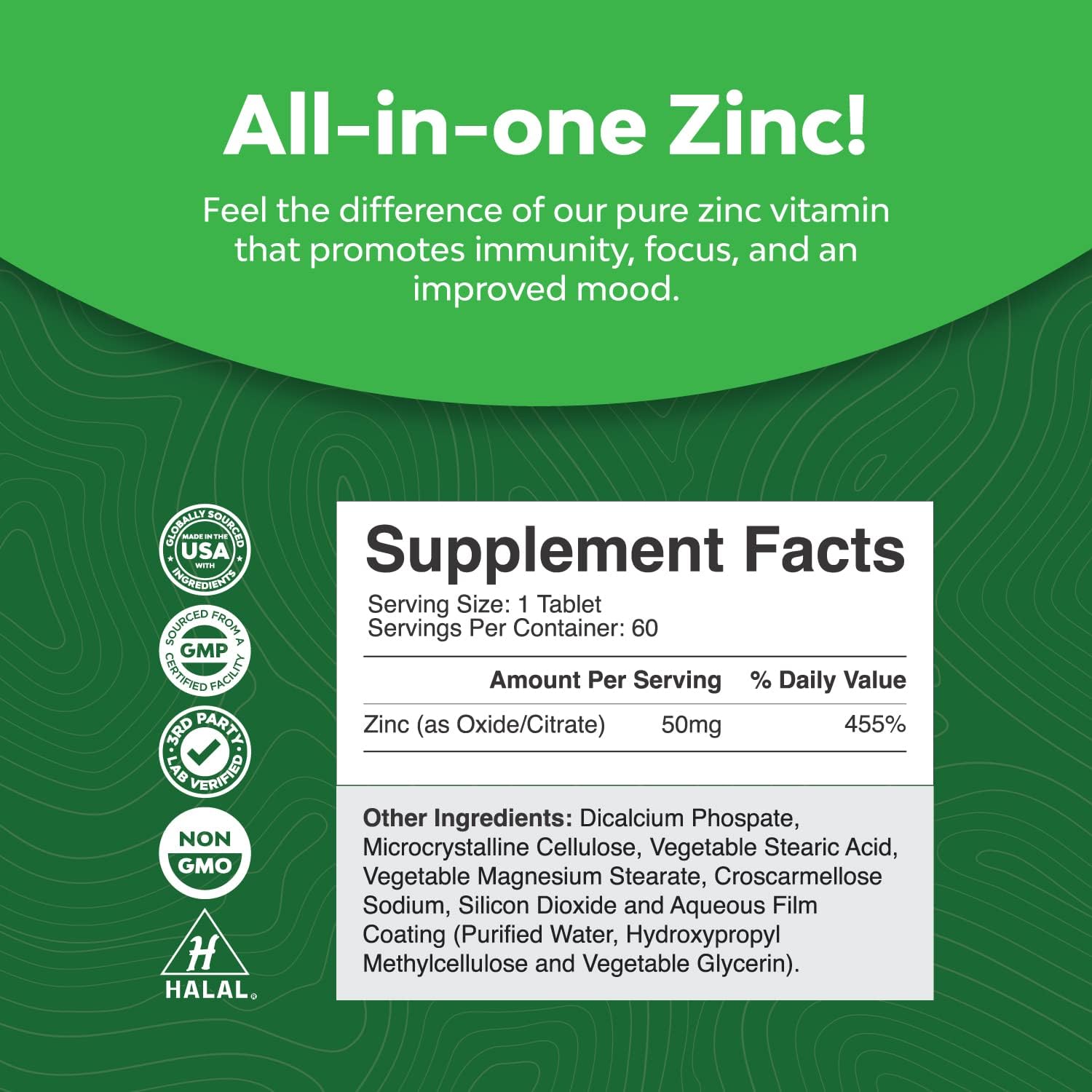 Pure DHEA and Zinc Bundle for Women's Health - Thyroid, Immune, Bone, Mood, and Heart Support