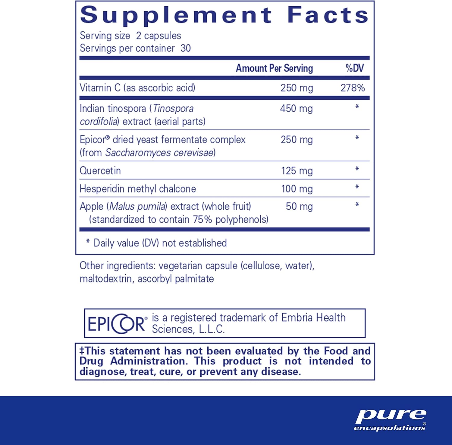 Pure Encapsulations Aller-Essentials Dietary Supplement for Immune Support | 60 Capsules