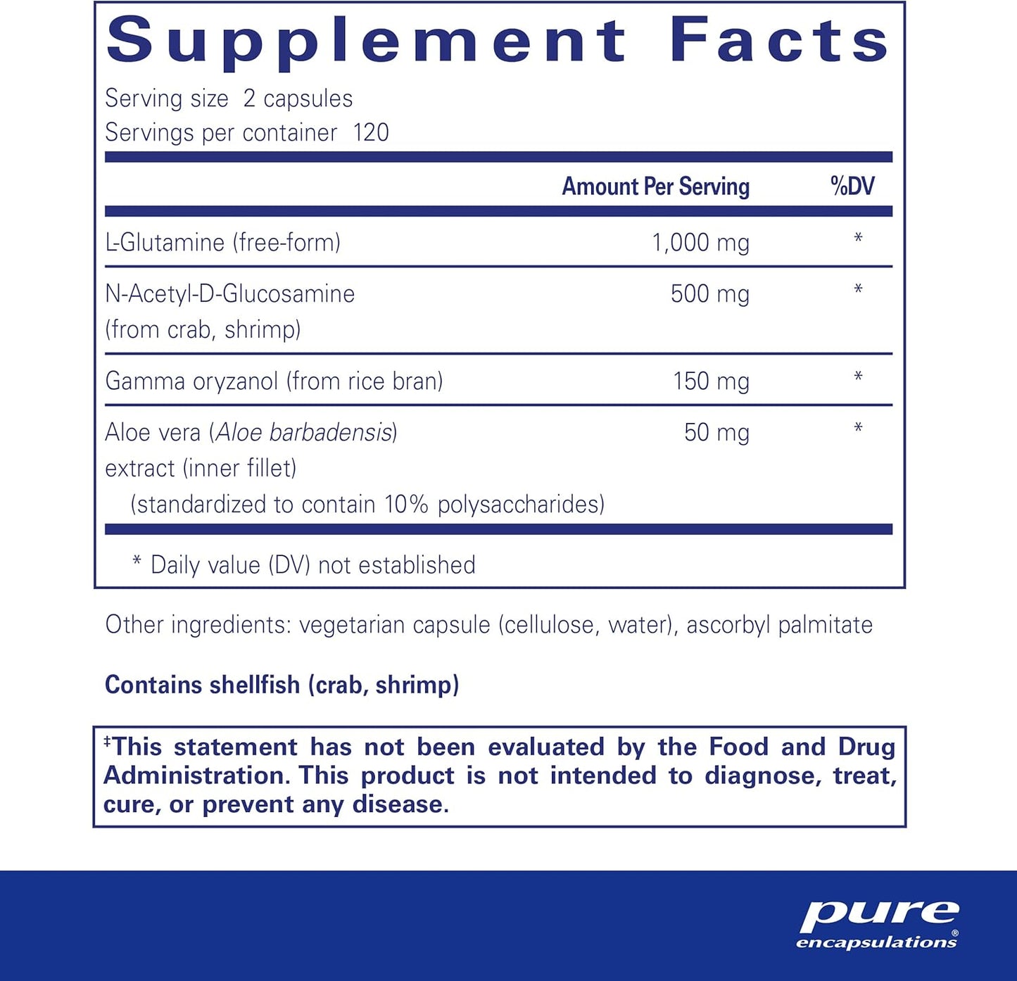 Pure Encapsulations G.I. Integrity Capsules - Enhanced Gastrointestinal Support for Function - 240 Count