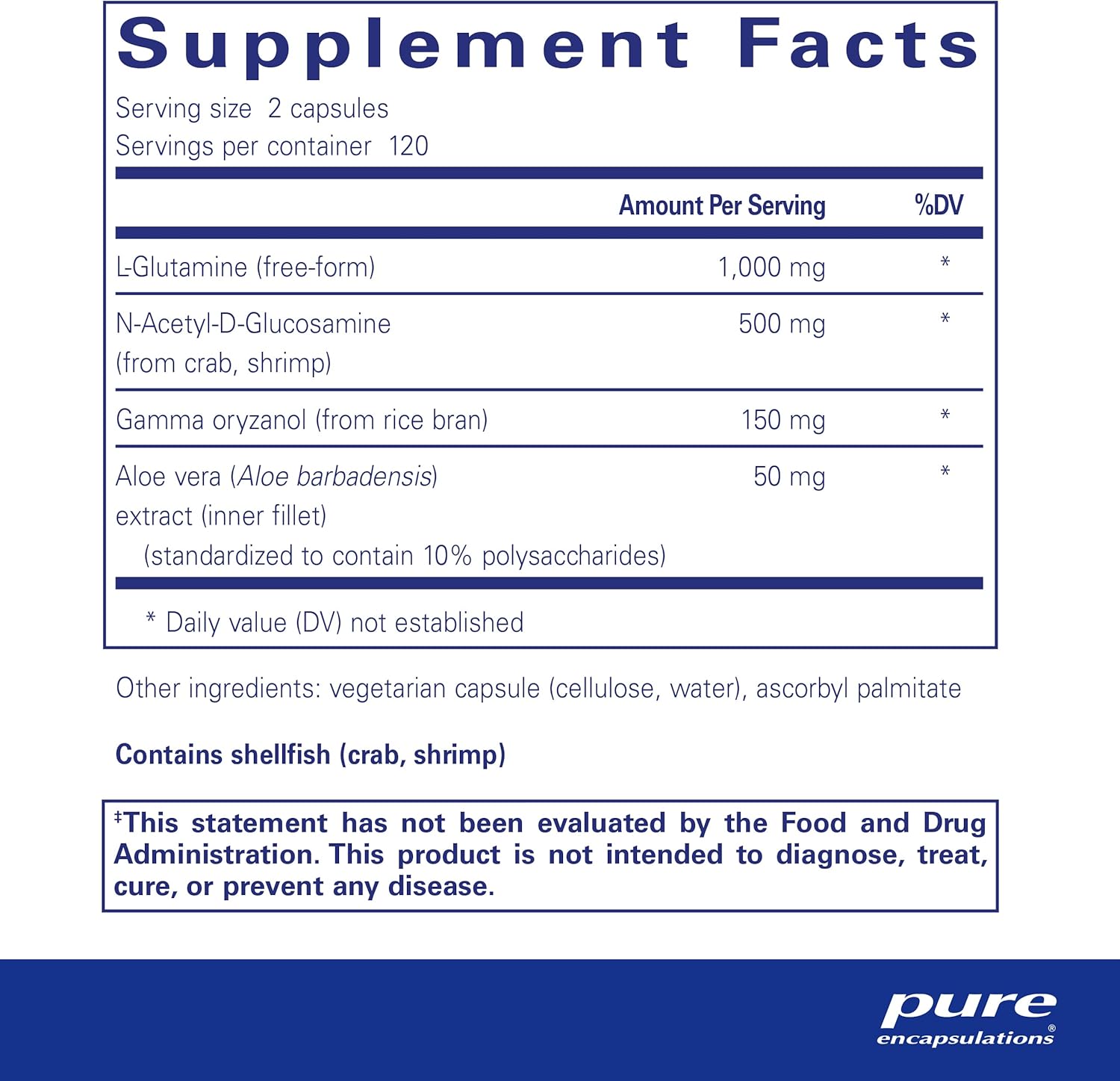 Pure Encapsulations G.I. Integrity Capsules - Enhanced Gastrointestinal Support for Function - 240 Count
