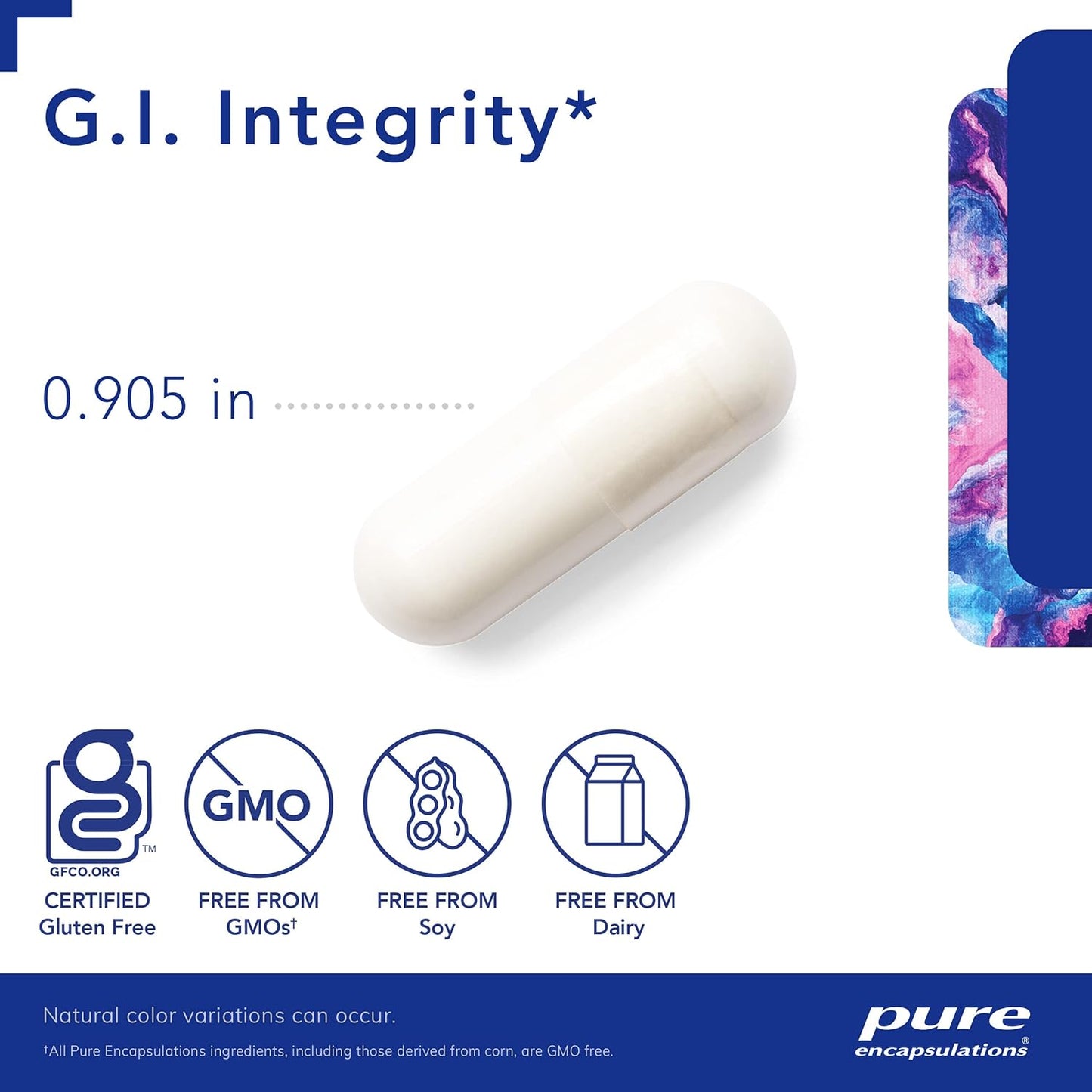 Pure Encapsulations G.I. Integrity Capsules - Enhanced Gastrointestinal Support for Function - 240 Count