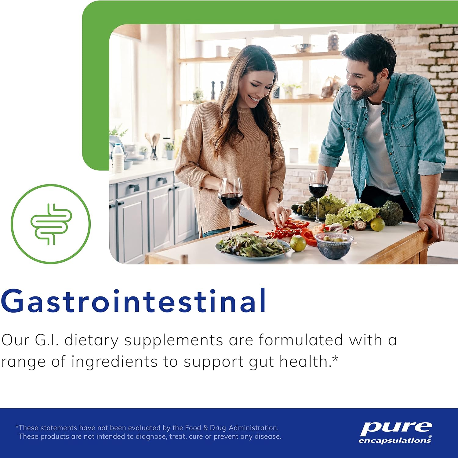 Pure Encapsulations G.I. Integrity Capsules - Enhanced Gastrointestinal Support for Function - 240 Count