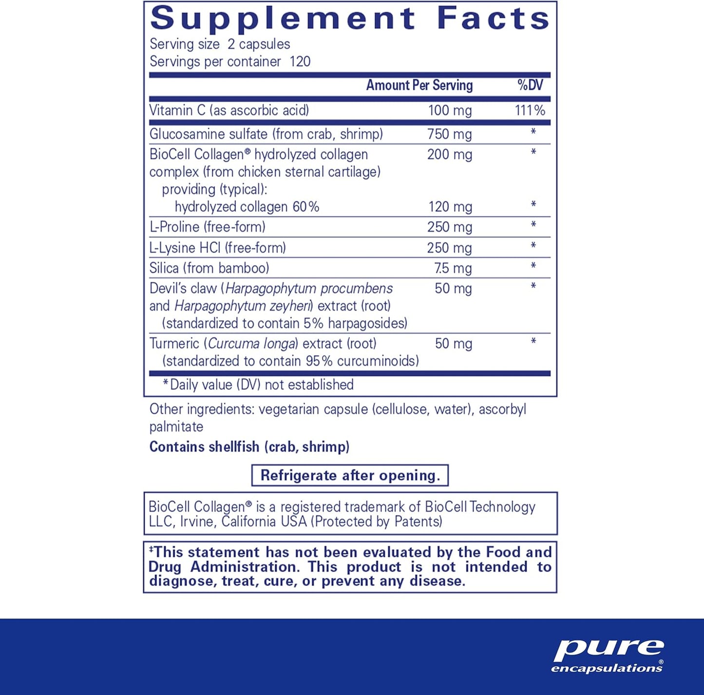 Pure Encapsulations Ligament Restore 240 Capsules - Support Healthy Tendons, Ligaments, and Joints with Dietary Supplement