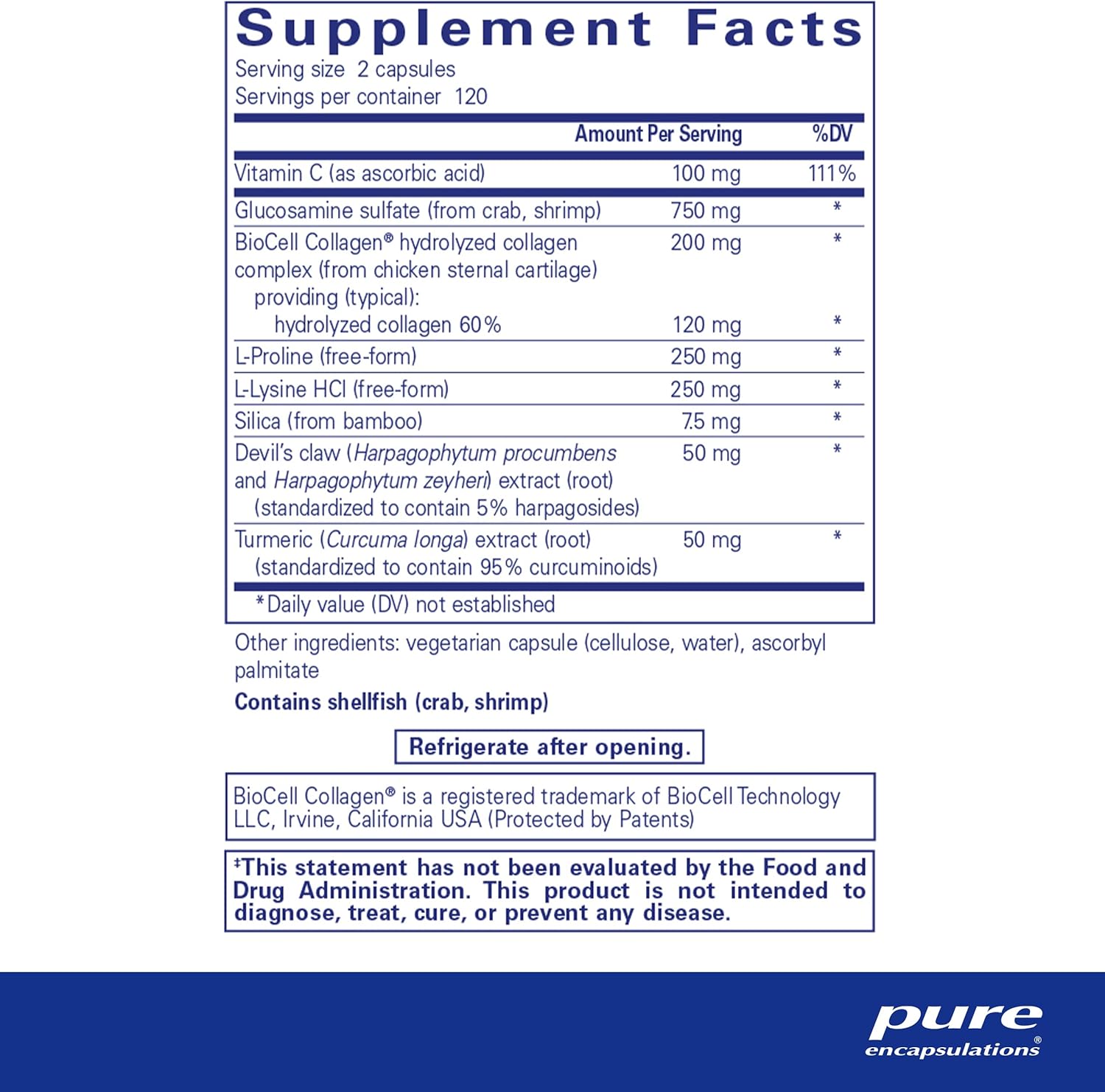 Pure Encapsulations Ligament Restore 240 Capsules - Support Healthy Tendons, Ligaments, and Joints with Dietary Supplement