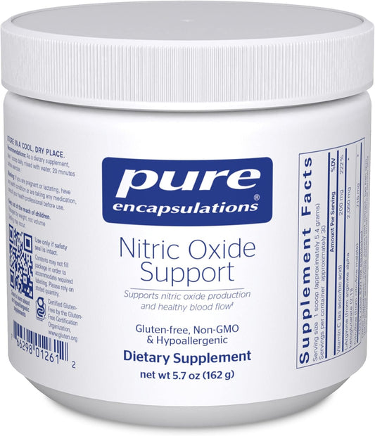 Pure Encapsulations Nitric Oxide Supplement for Enhanced Oxygen Circulation and Muscle Energy | 5.7 oz