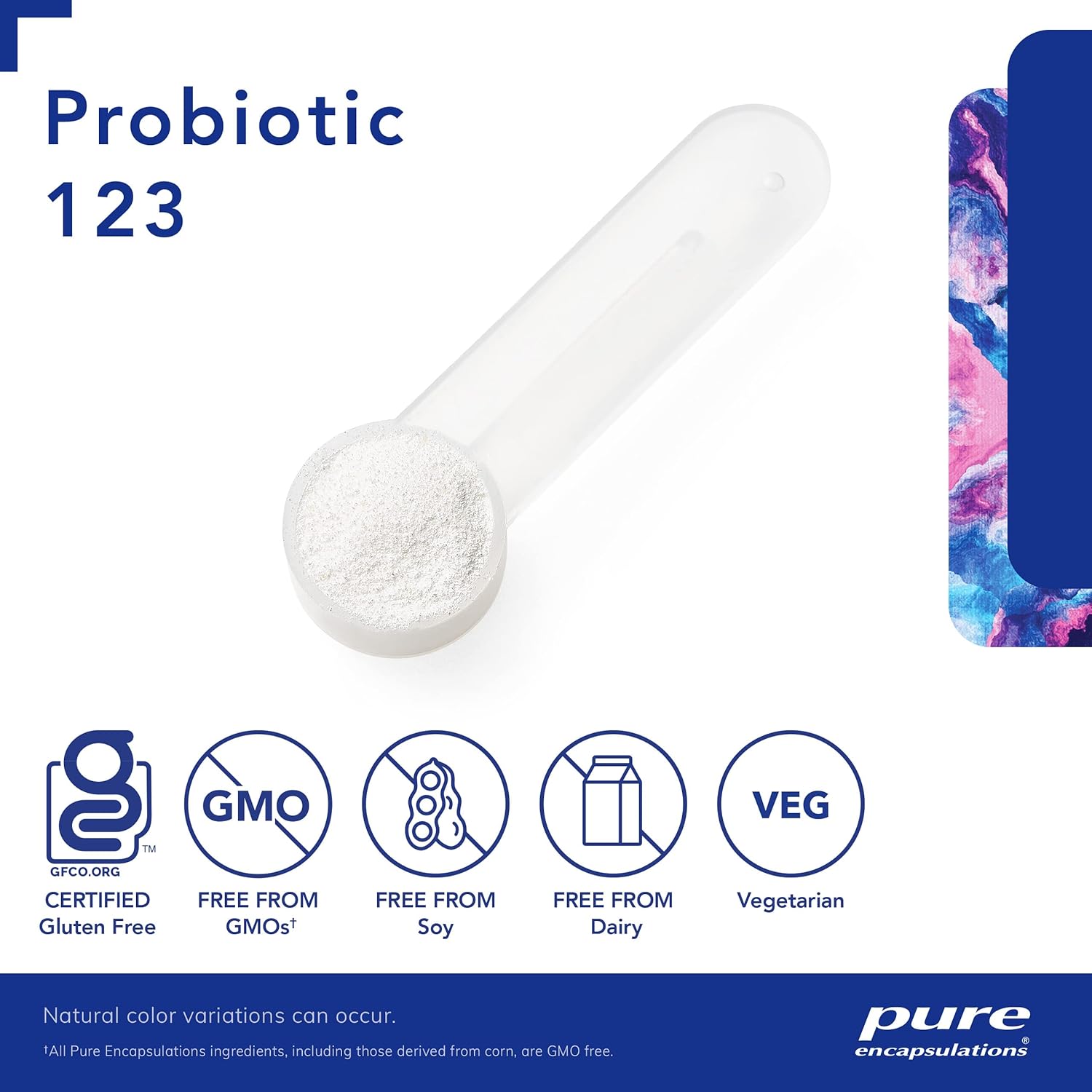 Pure Encapsulations Probiotic 123 for Kids | Supports Healthy Gut Flora | 2.1 oz