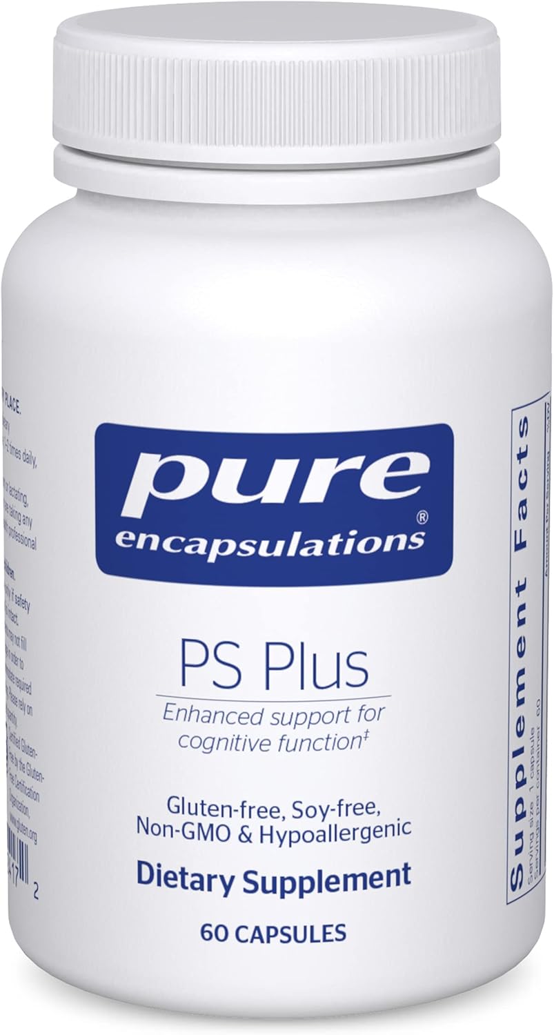 Pure Encapsulations PS Plus - Memory and Cognitive Function Support - 60 Capsules