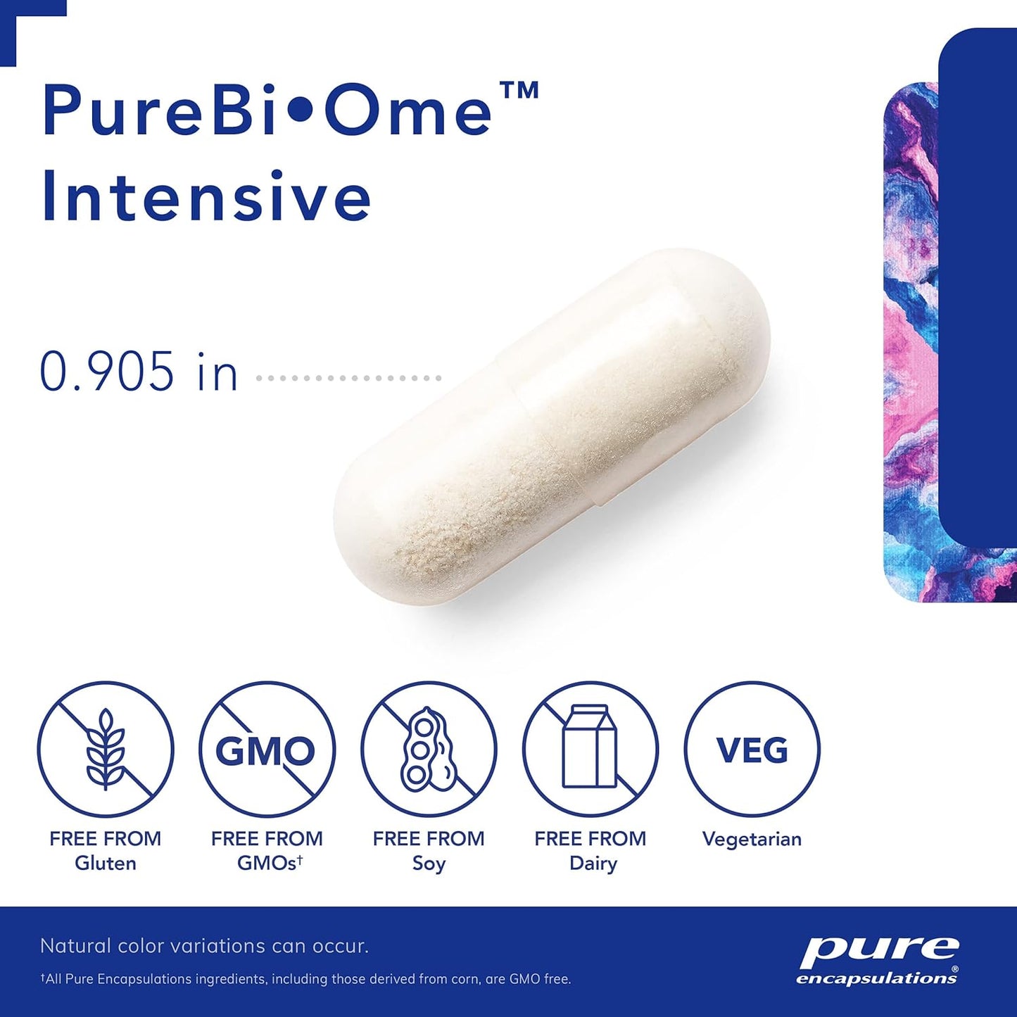 Pure Encapsulations PureBi•Ome Intensive Capsules for Healthy Intestinal Microflora Balance | 30 Count