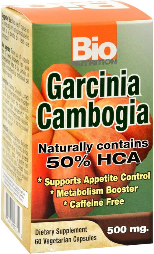 Pure Garcinia Cambogia Extract for Slimming Formula - Natural Appetite Suppressant and Healthy Weight Support - 60 Capsules by Bio Nutrition