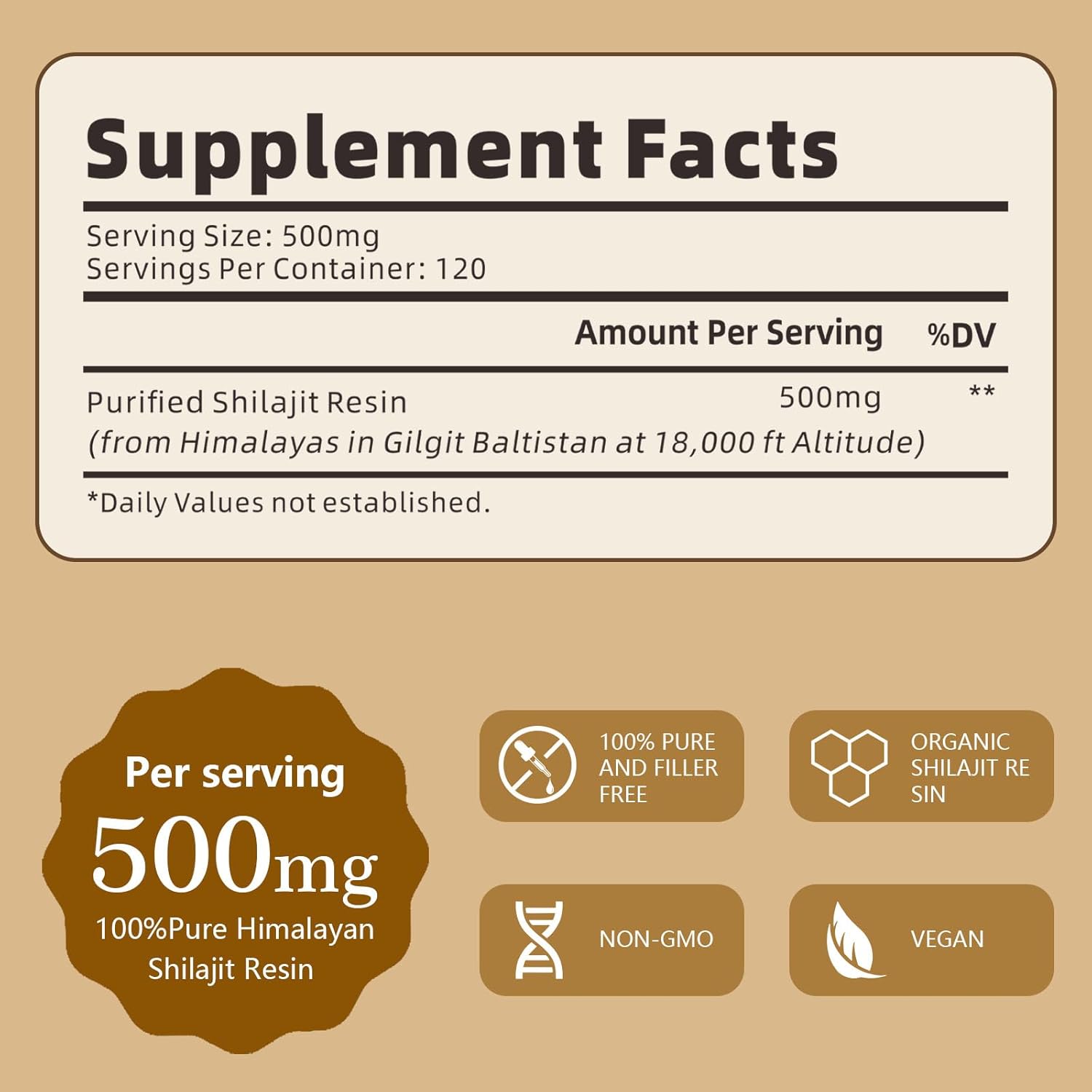 Pure Himalayan Organic Shilajit Resin Gel - 60g with 85+ Humic Acid & Trace Minerals - Premium Energy and Immune Support Enhancer for Men & Women