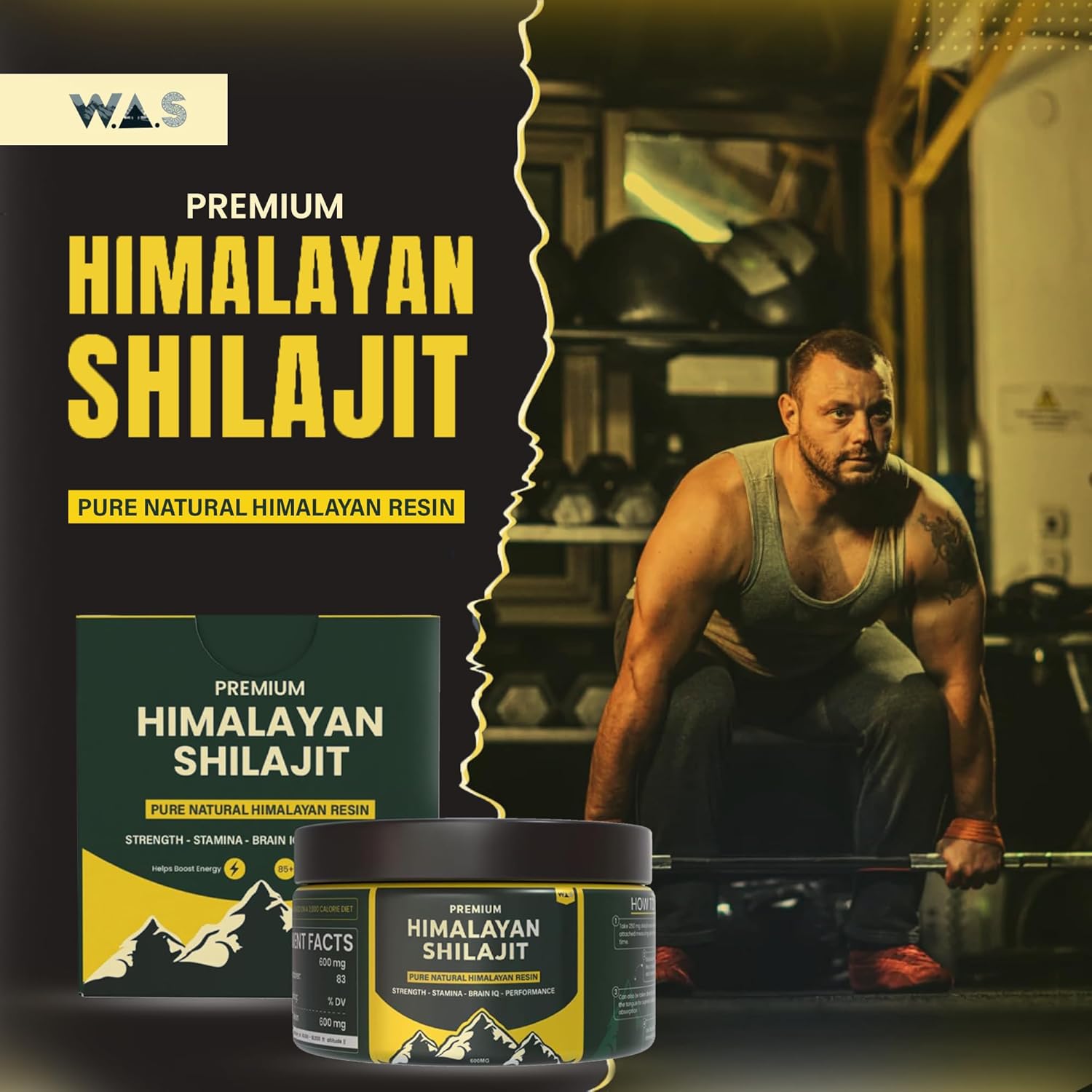Pure Himalayan Shilajit Resin: High Potency for Men & Women - Organic Energy & Immune Booster with 85+ Trace Minerals