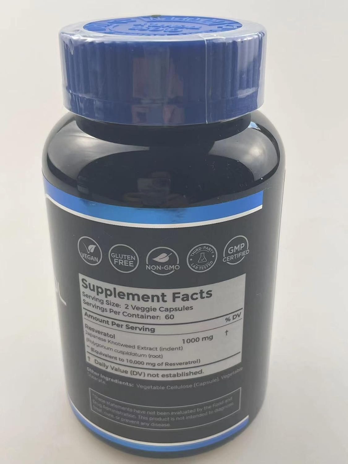 Pure Himalayan Shilajit Resveratrol Capsules for Antioxidant Support