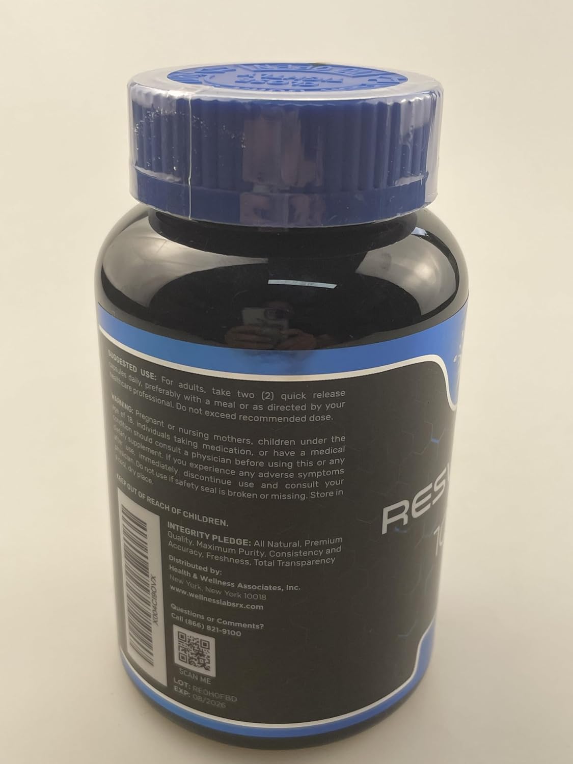 Pure Himalayan Shilajit Resveratrol Capsules for Antioxidant Support