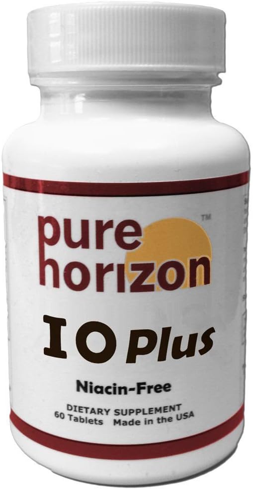 Pure Horizon IOPlus: Niacin-Free Iodine Supplement for Thyroid Support